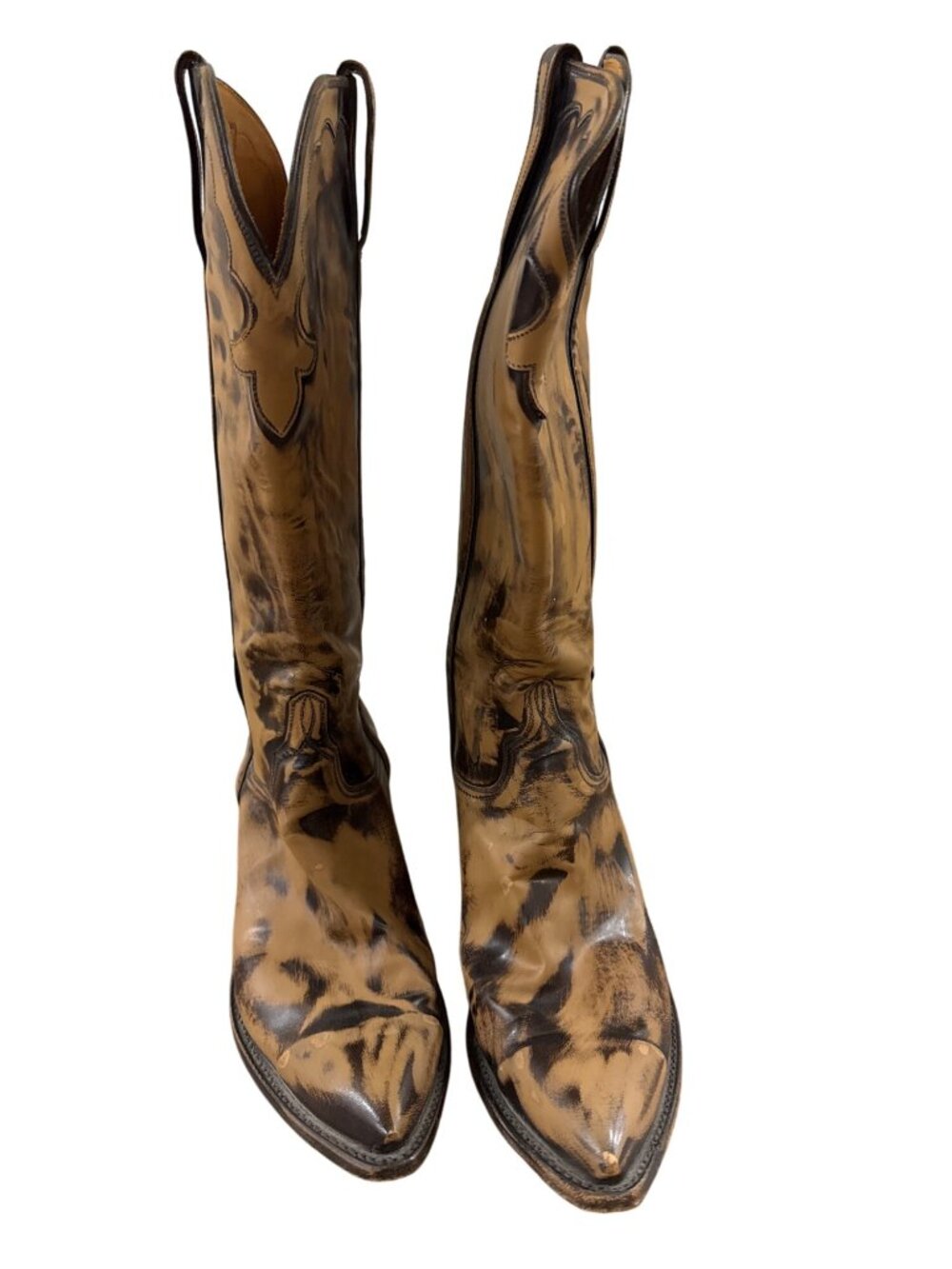 Lucchese Classics Handmade Womens Western Cowboy Boots Size 9 - Picture 2 of 13